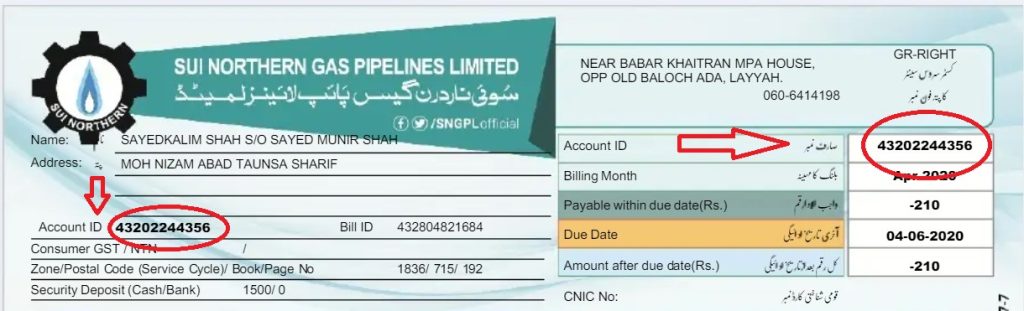 How to Find Sui Gas Bill Account ID